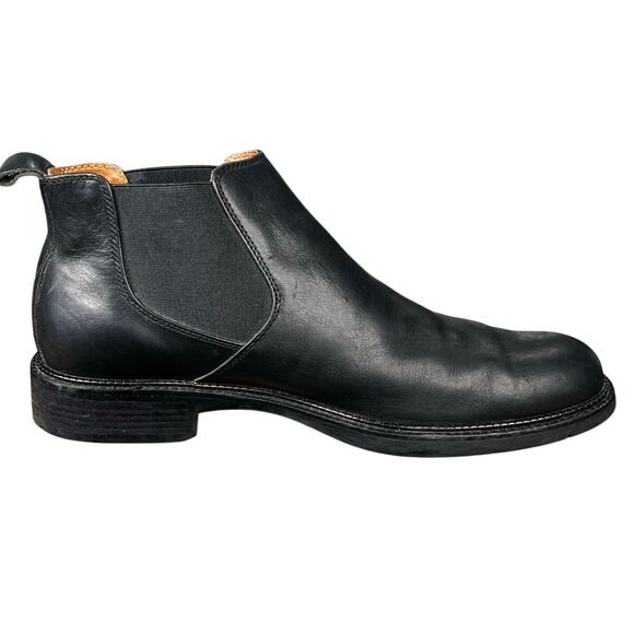 Johnson & Murphy Mens Copeland Black Leather Chelsea Boot Size US 10 - Picture 4 of 10